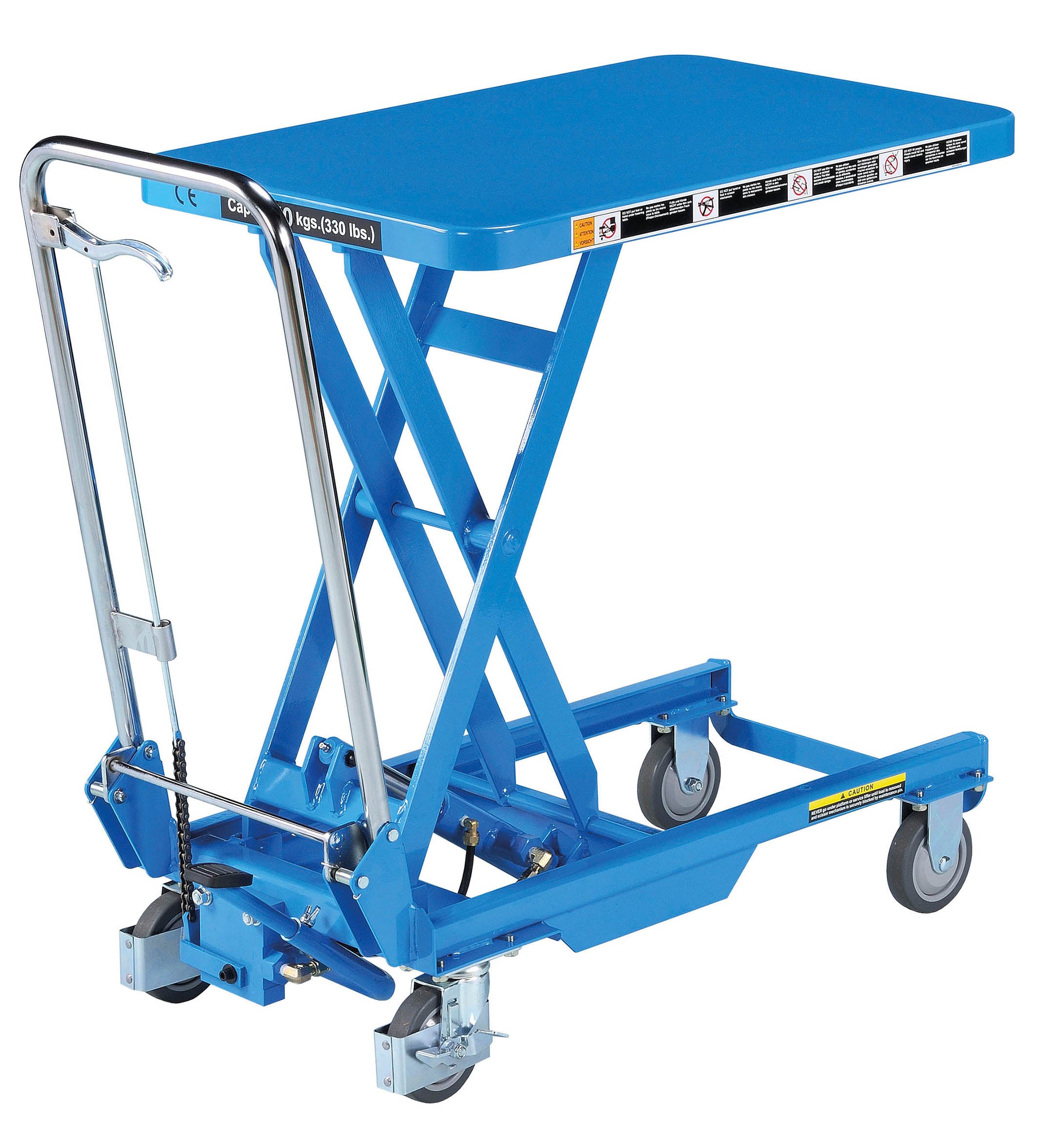 Table élévatrice intensive