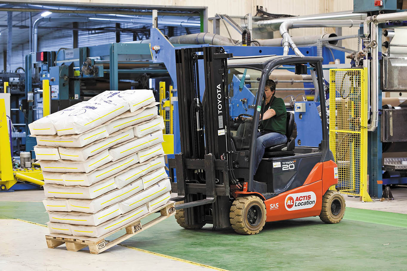 Plaque antiglisse en palette complète