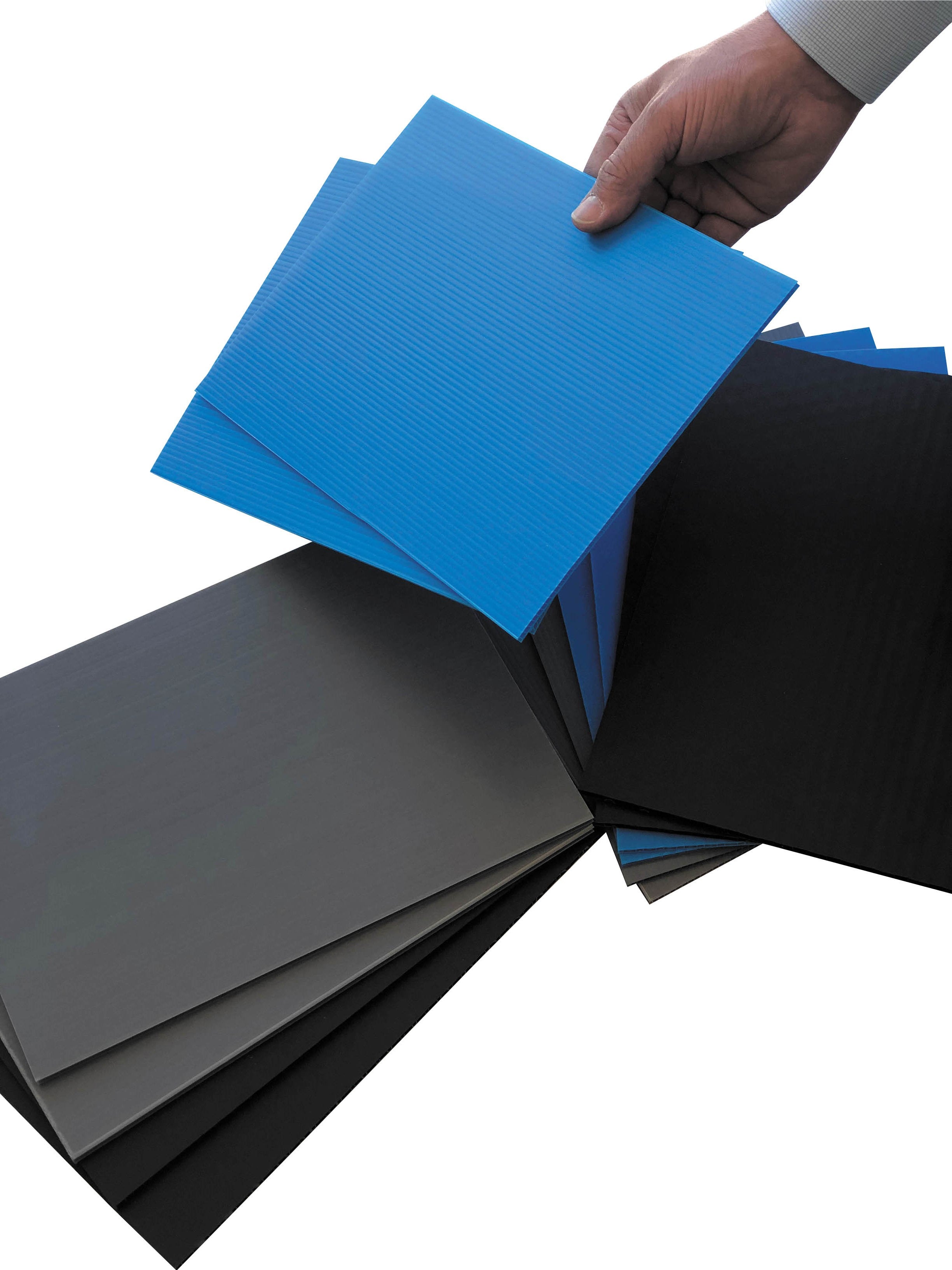 Liste plaque polypropylène alvéolaire palettisable