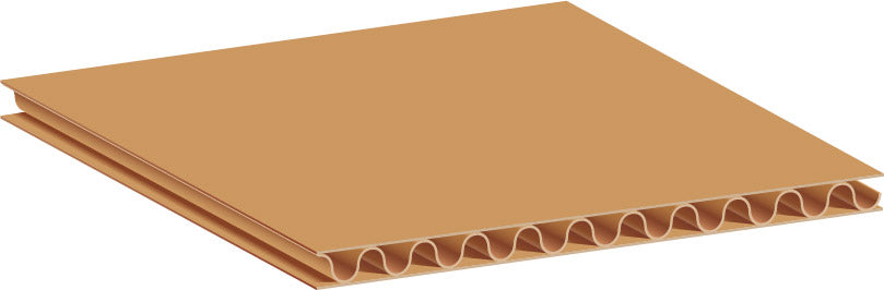 Plaque intercalaire  de palette simple cannelure