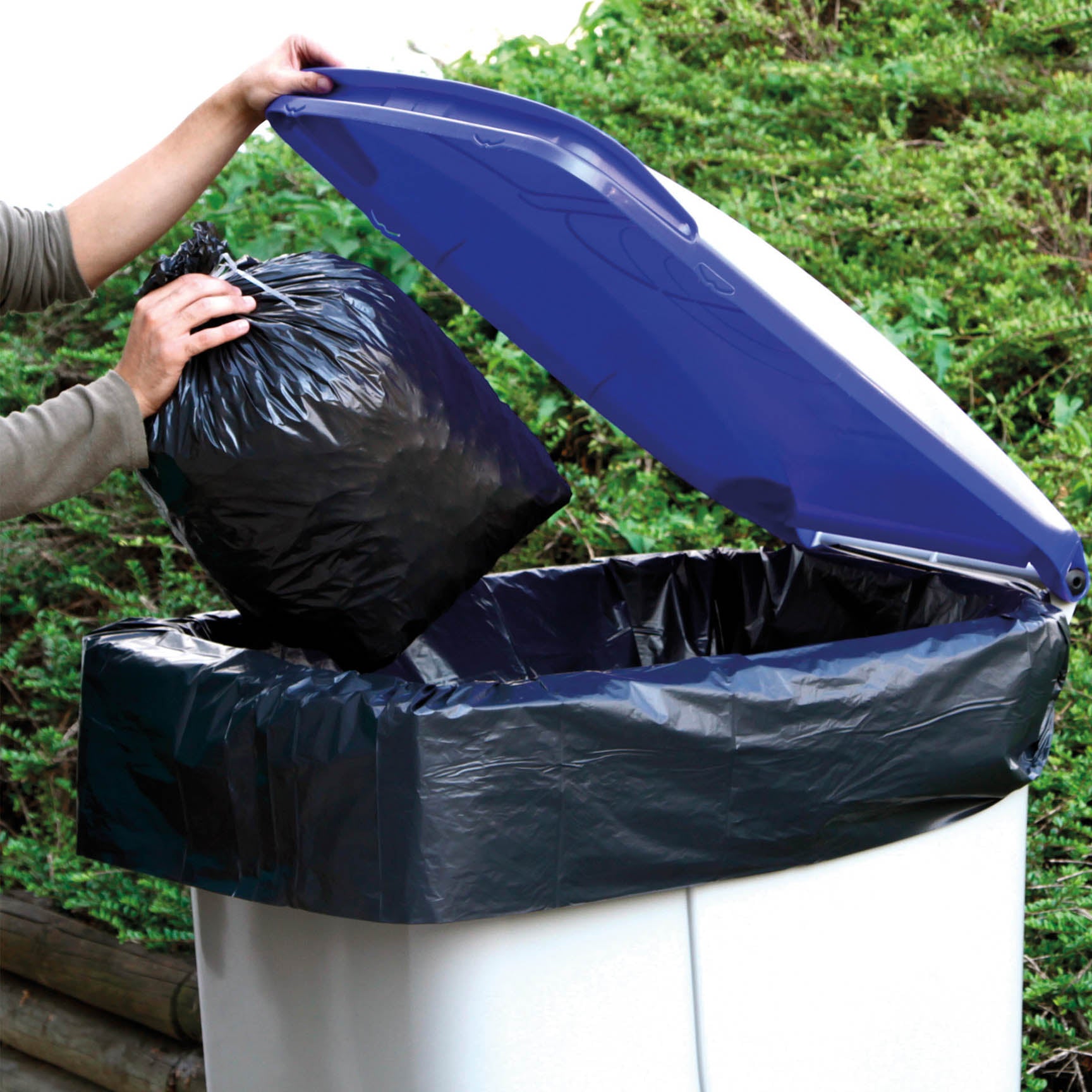 Sac poubelle grande contenance (pour petits containers 2 et 4 roues)