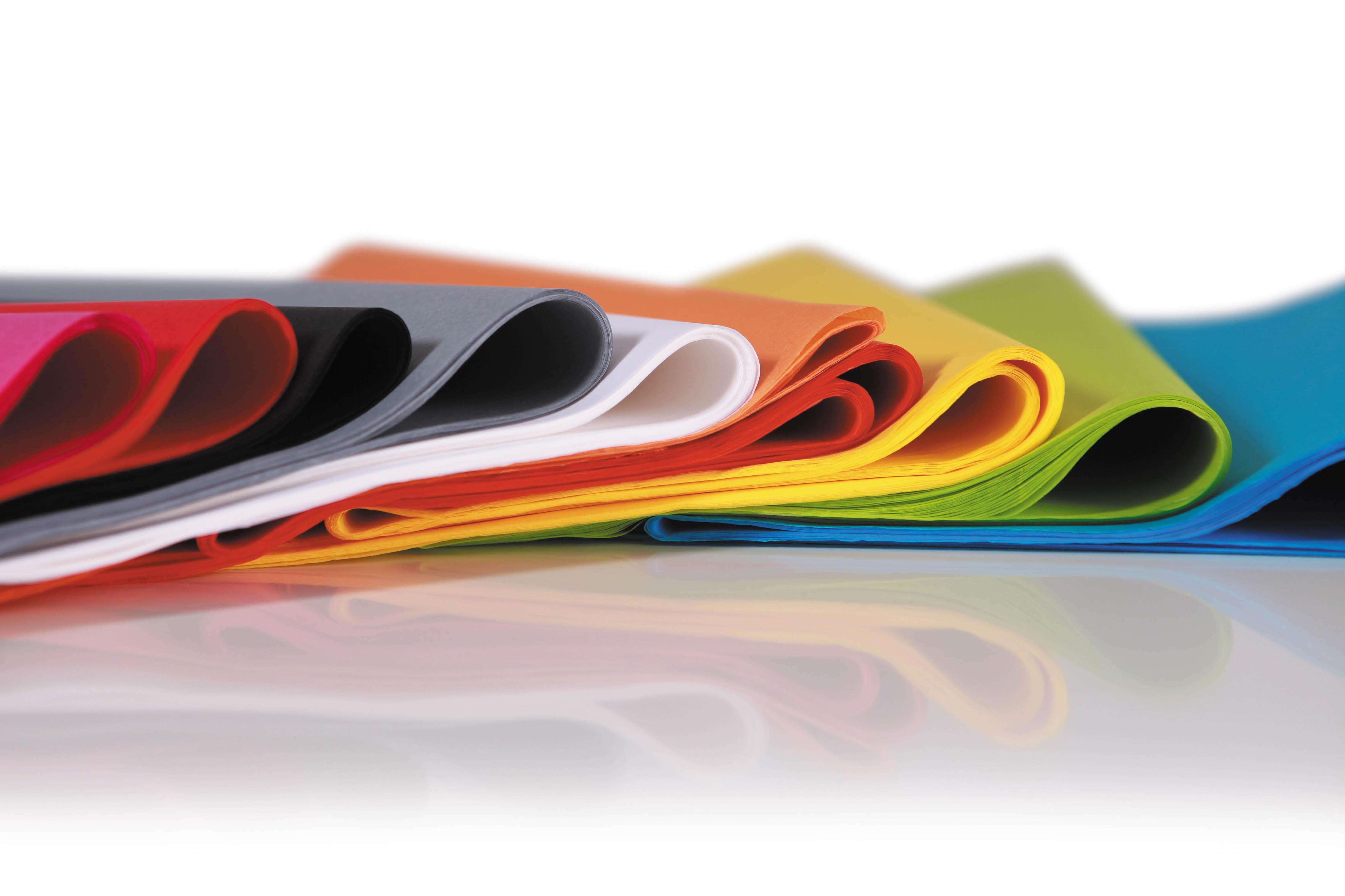 Papier de soie couleurs