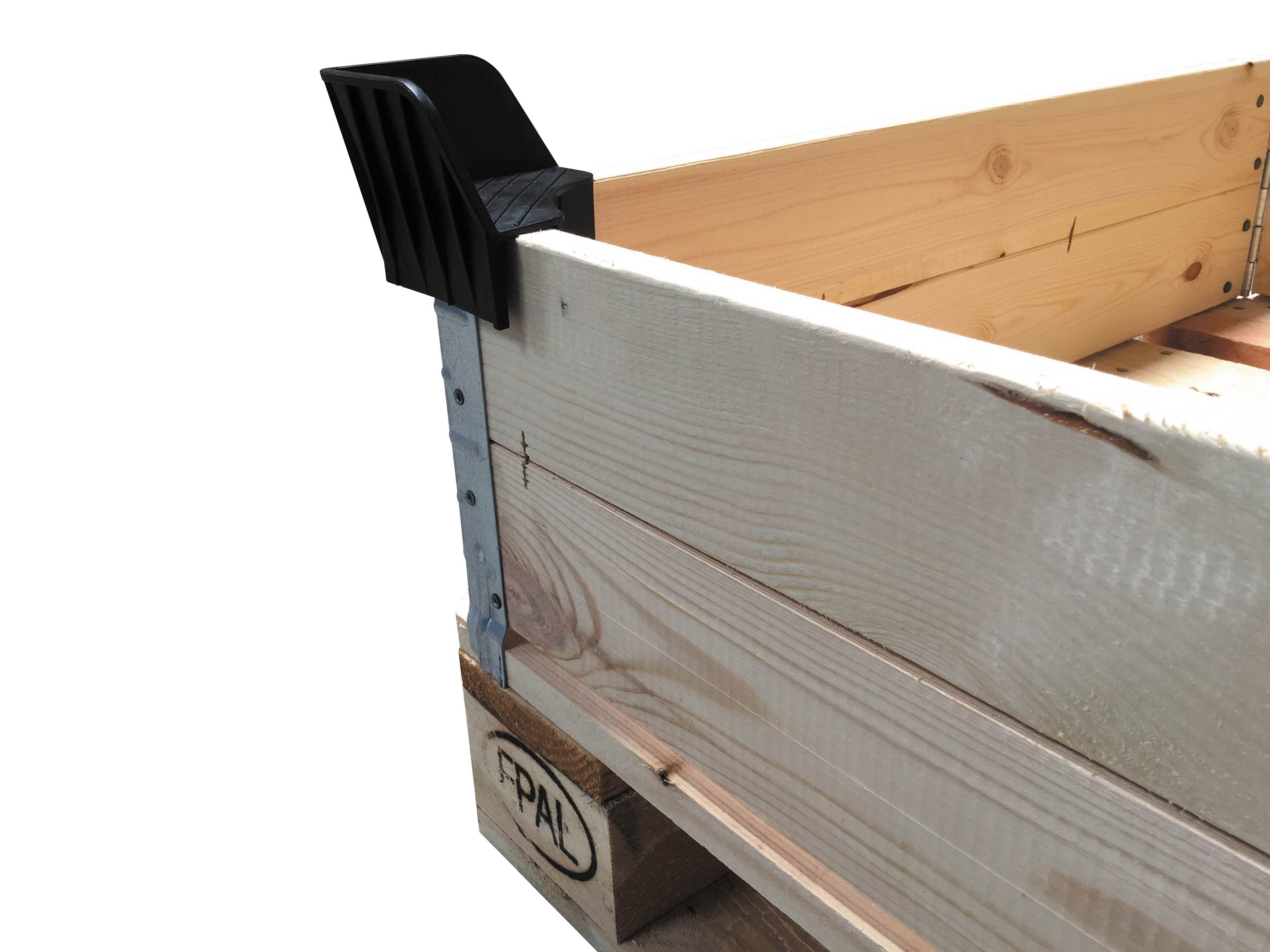 Coins plastiques de gerbage