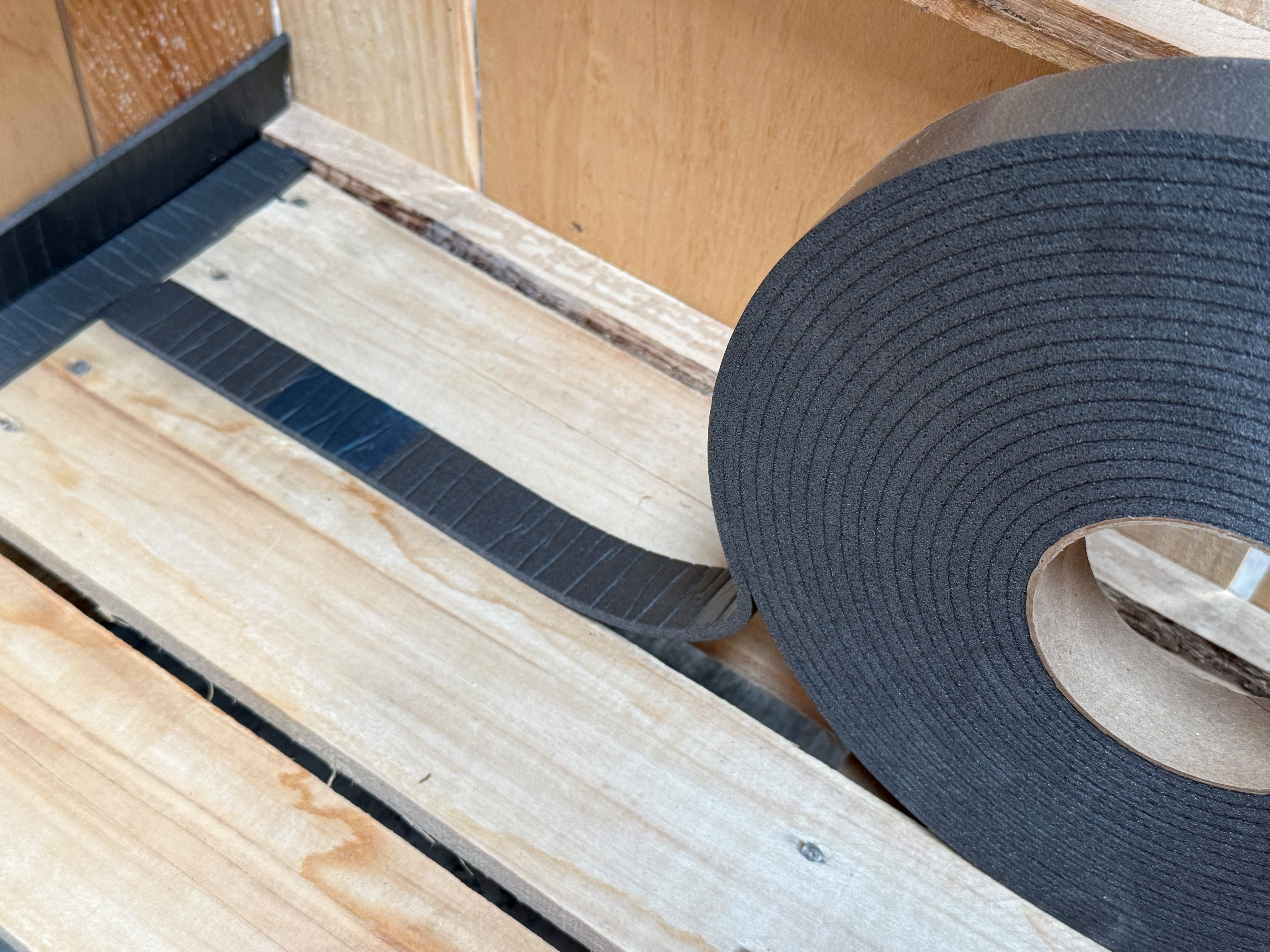 Rouleau mousse simple face