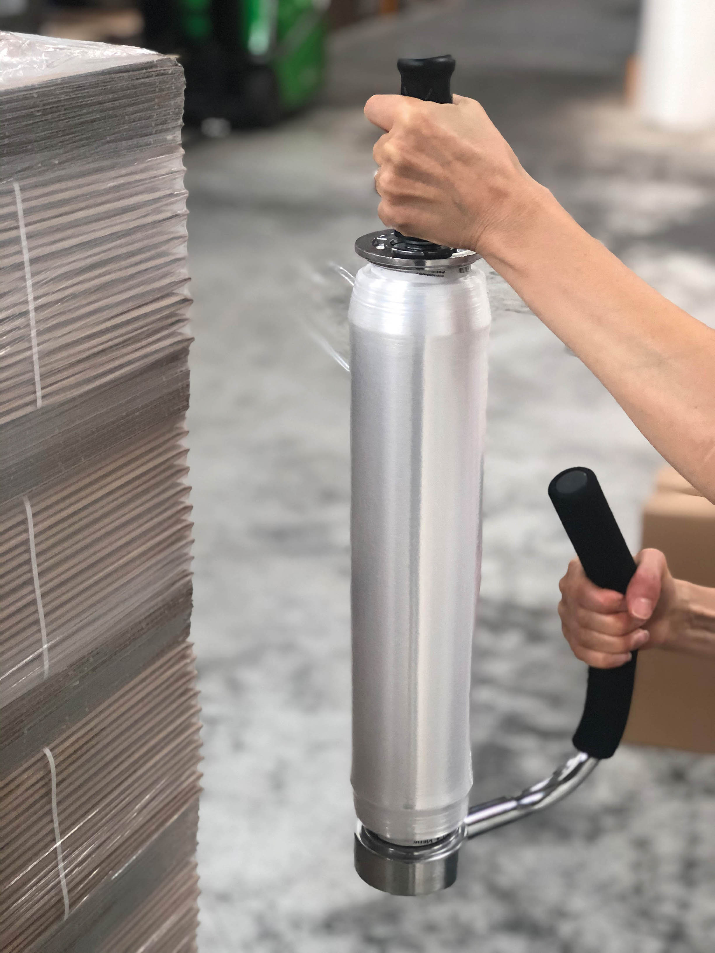 Dérouleur film étirable confort