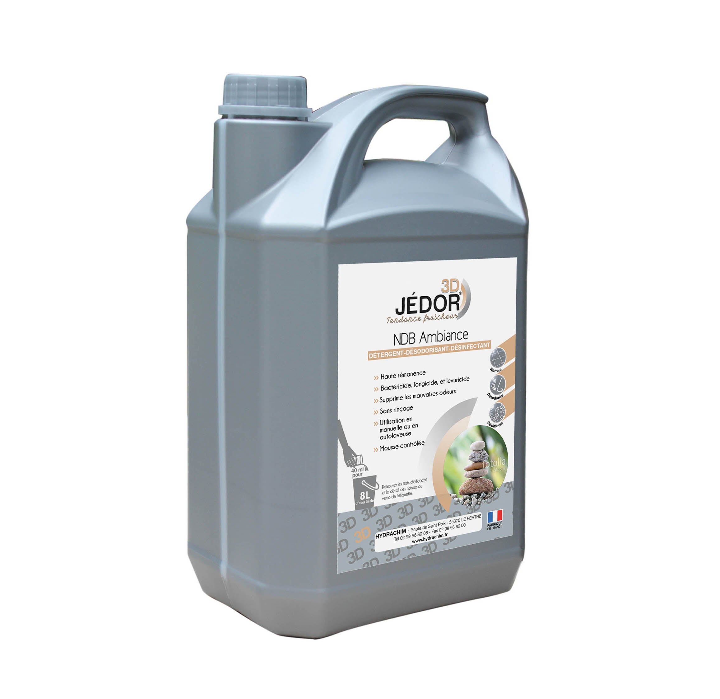 Détergent surodorant désinfectant 3D Jedor