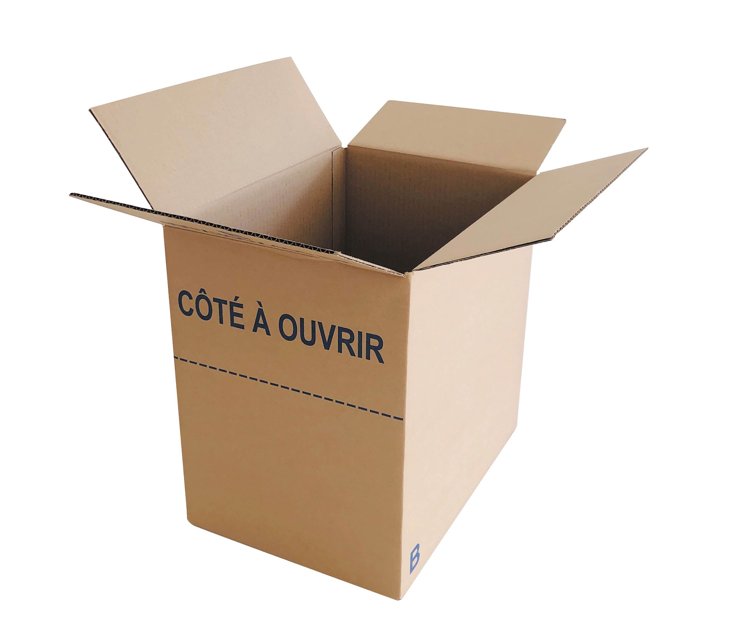 Caisse picking simple cannelure