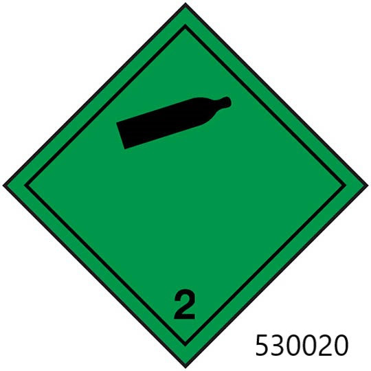 Étiquette matières dangereuses