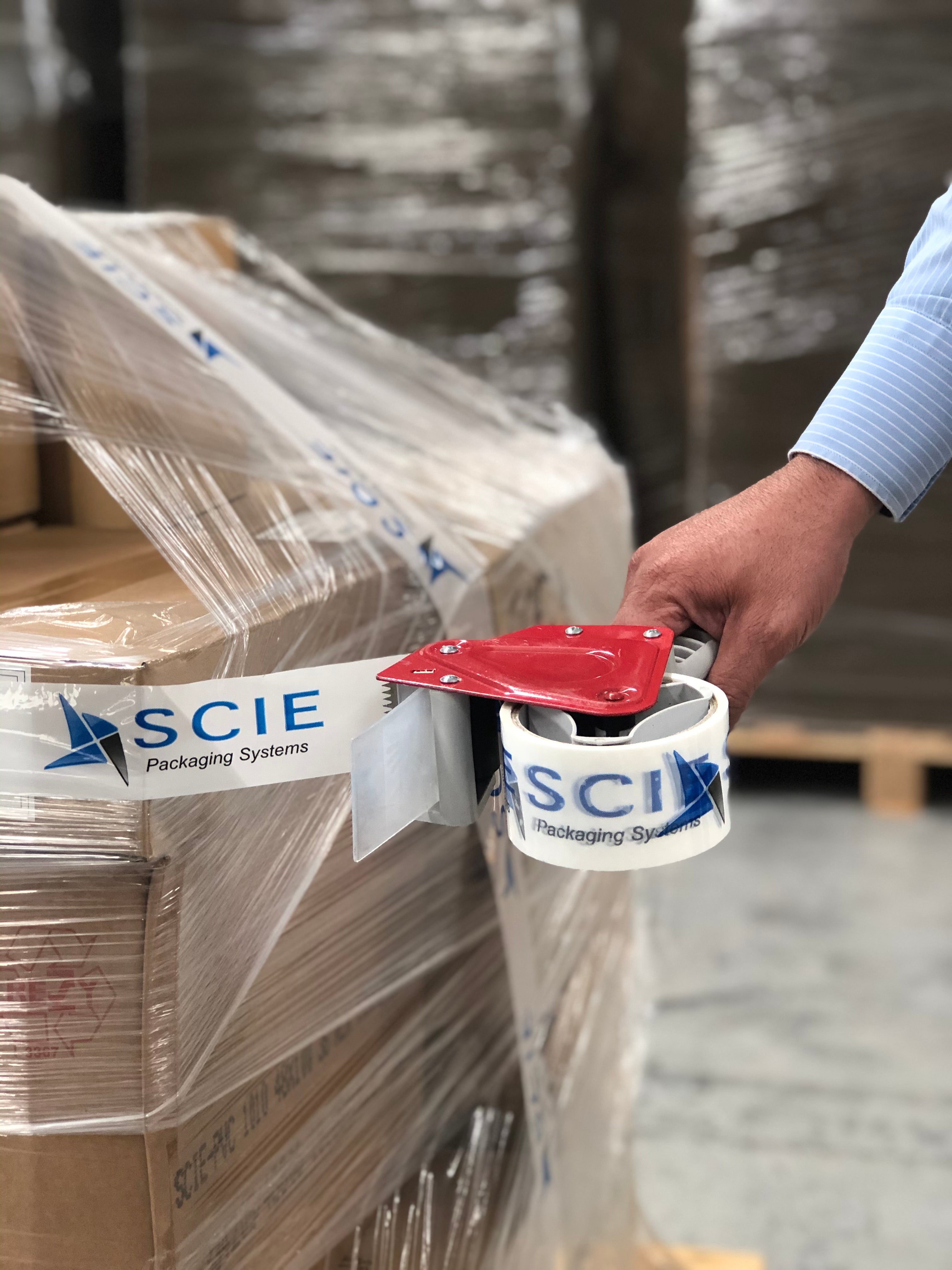 Adhésif personnalisé blanc impression 1 couleur