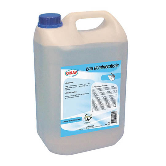 Eau déminéralisée