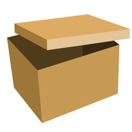 1/2 caisse container grande taille