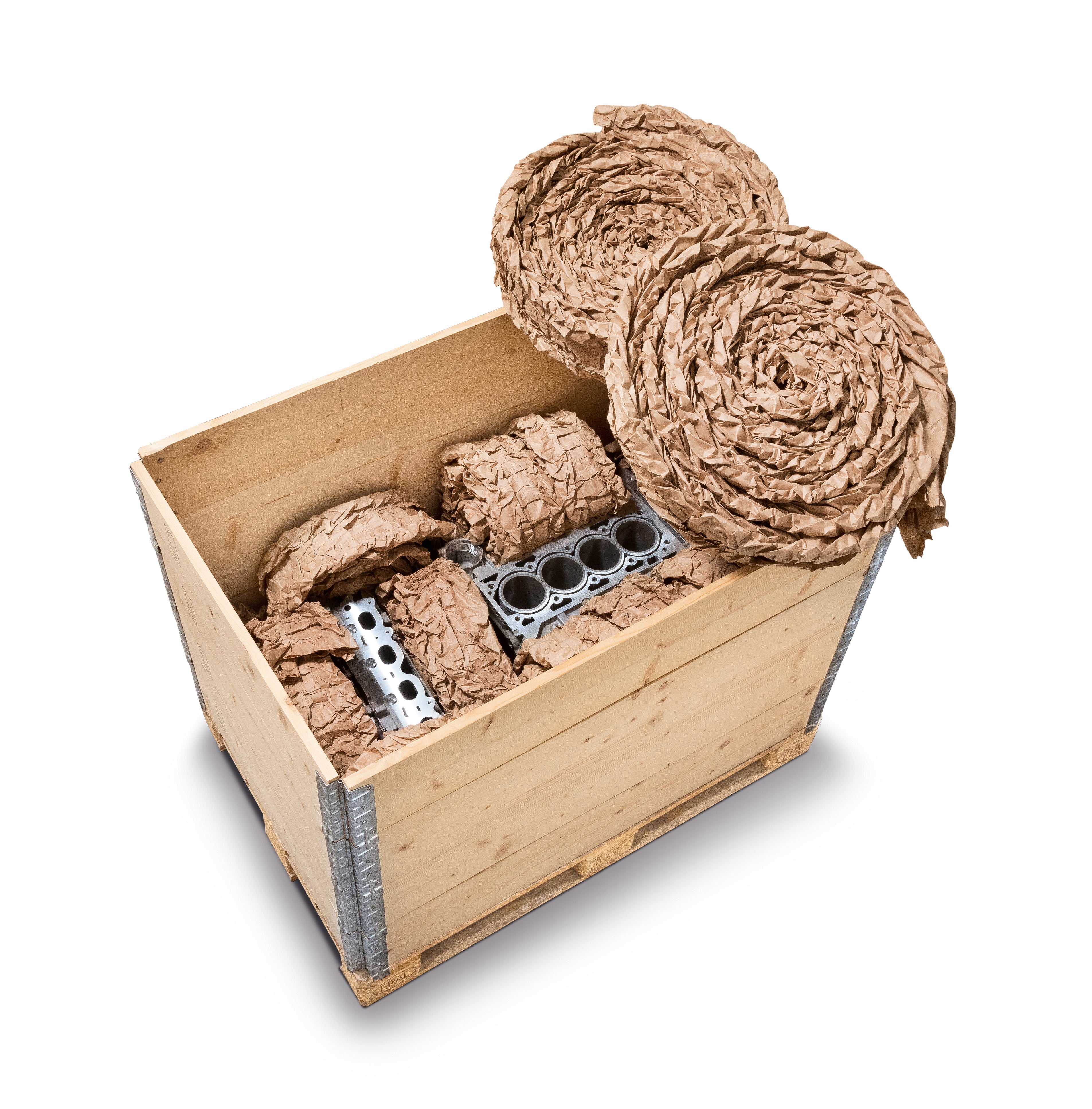 Papier froissé pour machine Coiler