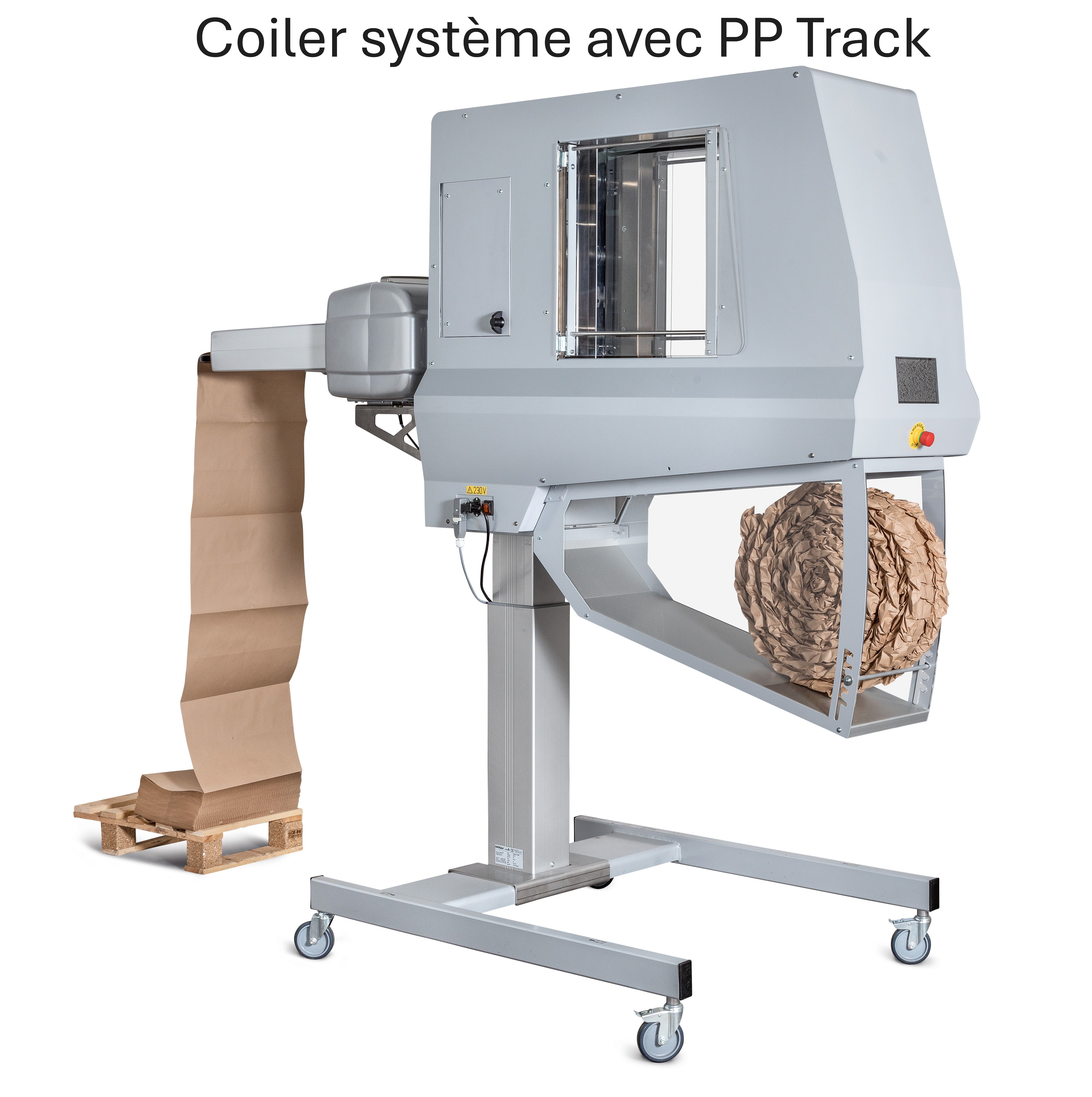 Papier froissé pour machine Coiler