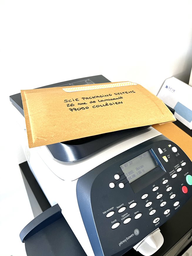 Pochette matelassée en papier ondulé 75g/m²