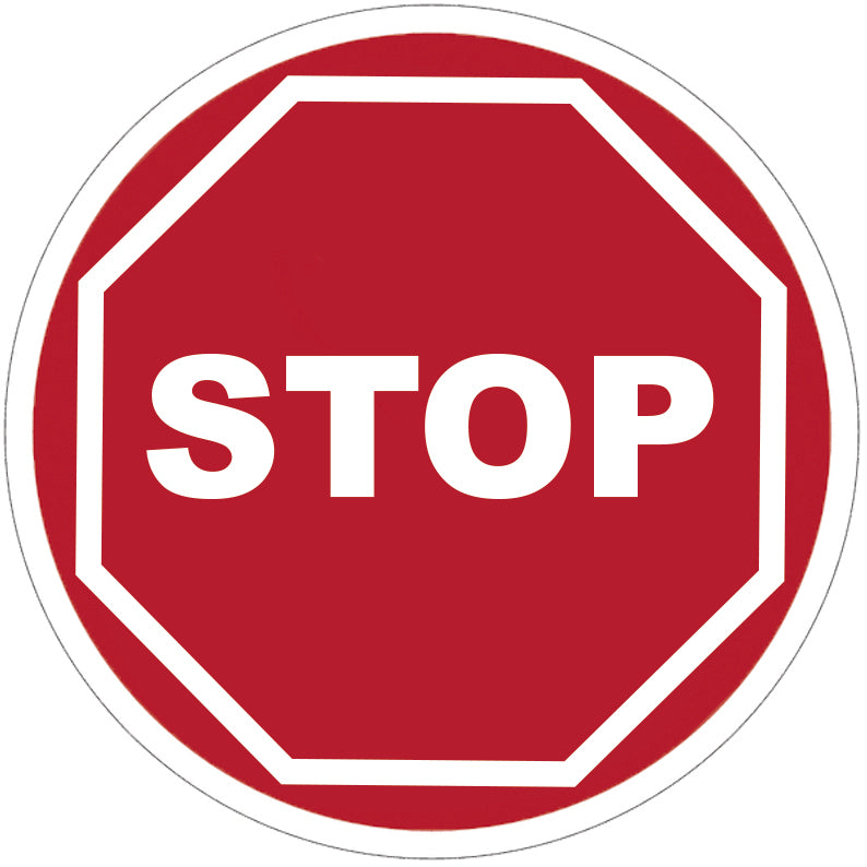 Panneau de signalisation stop