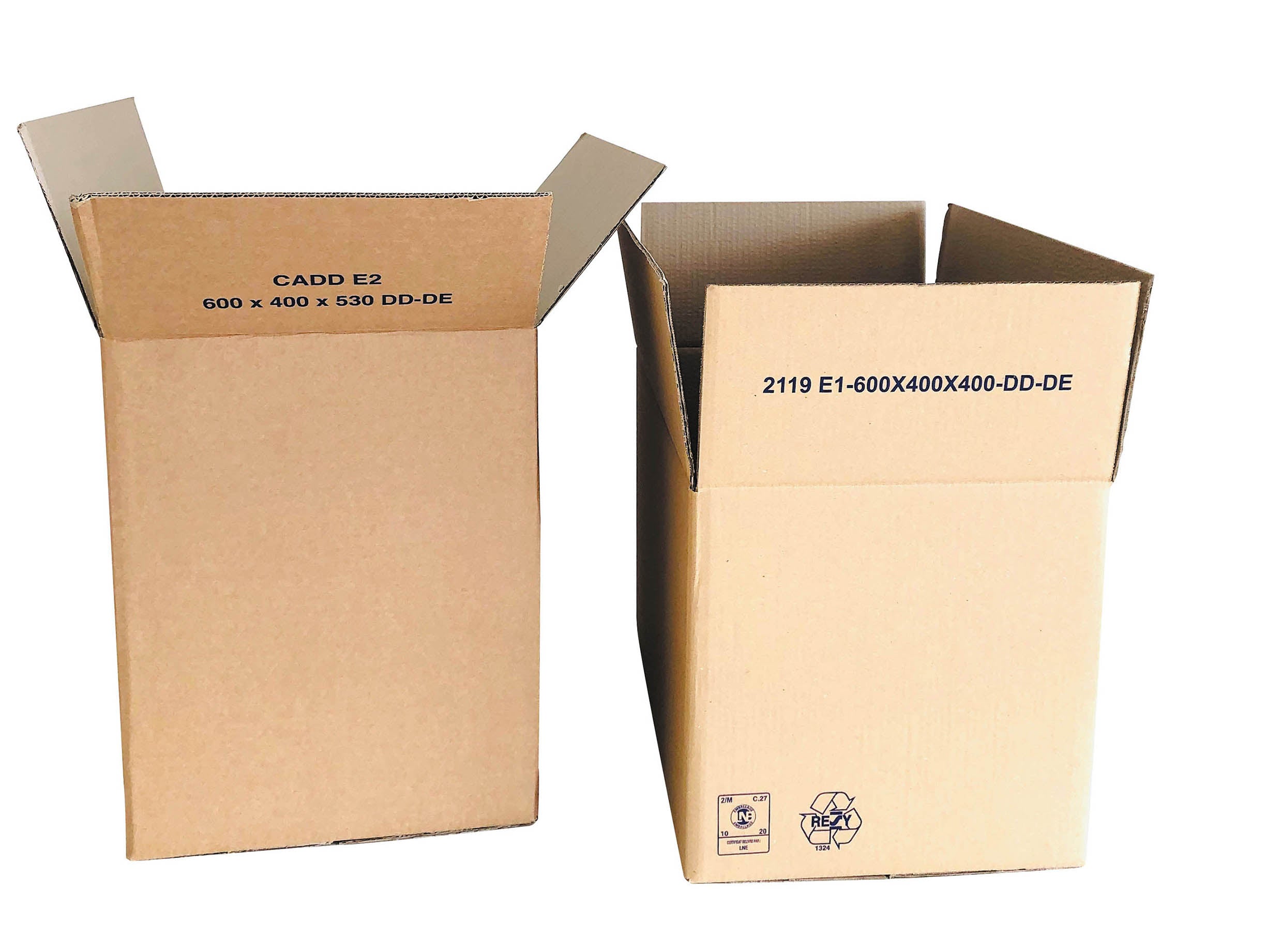 Caisse picking double cannelure