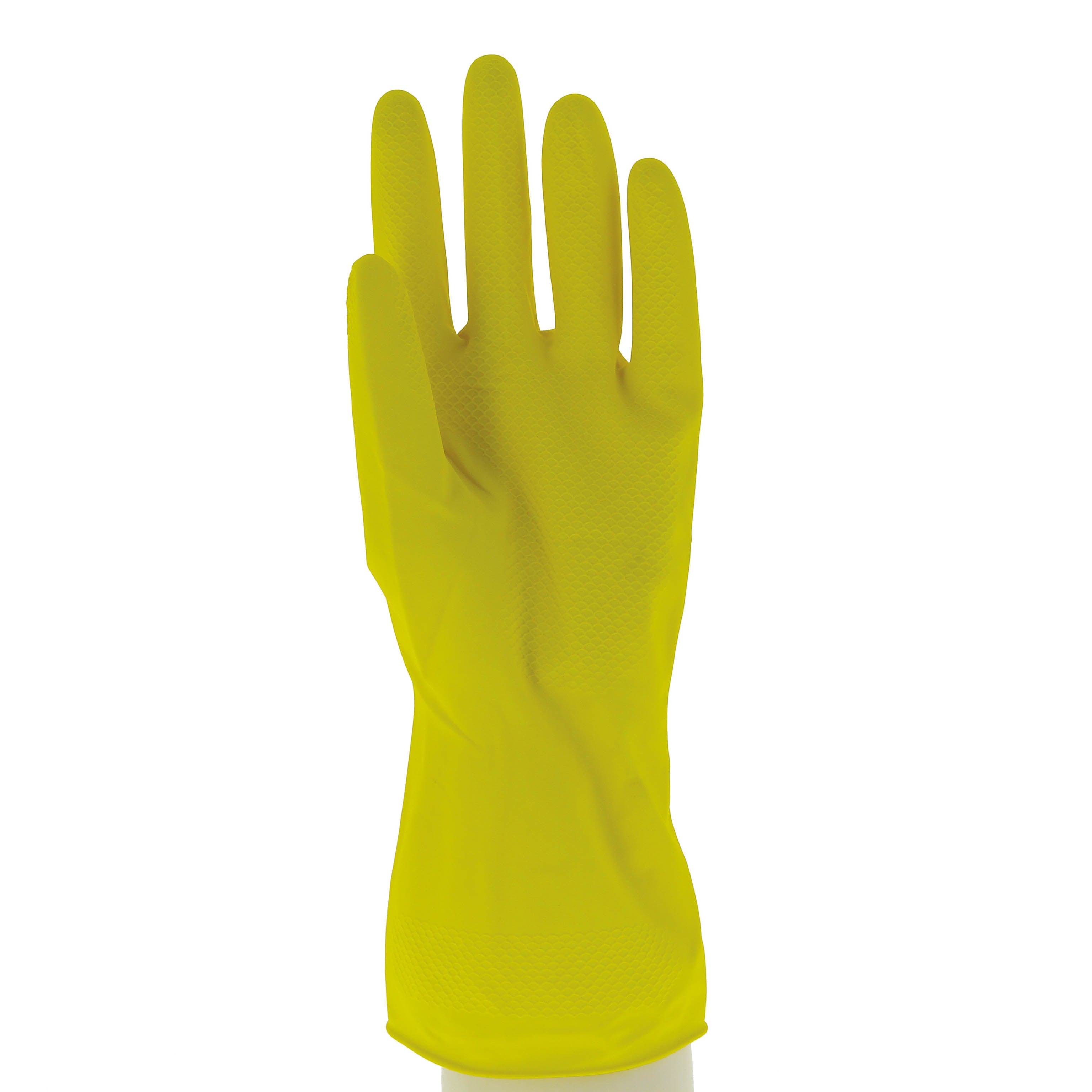 Gants ménage latex / floqués coton