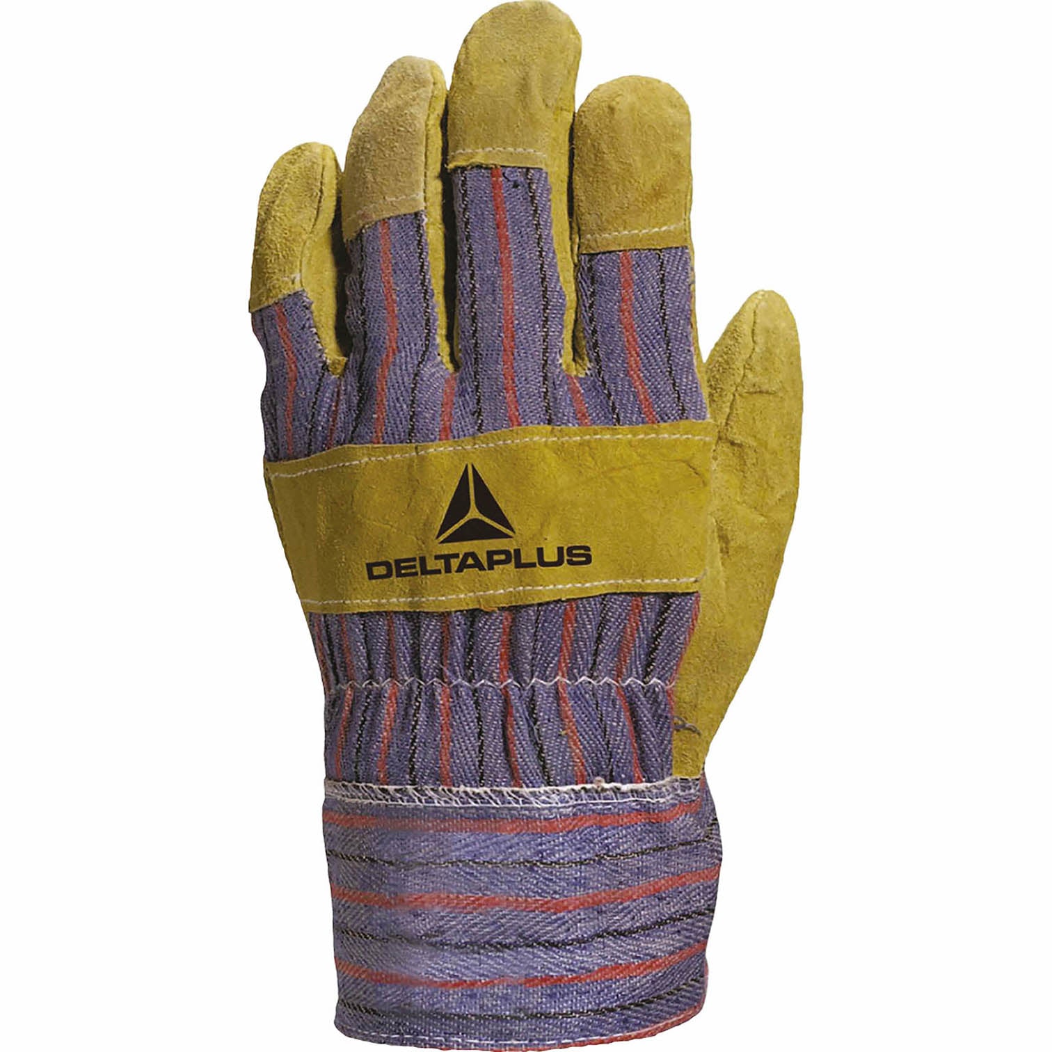 Gants docker cuir croûte de bovin renforcée