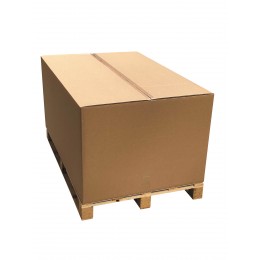 Caisse container simple cannelure