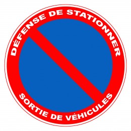 Panneau de signalisation véhicule