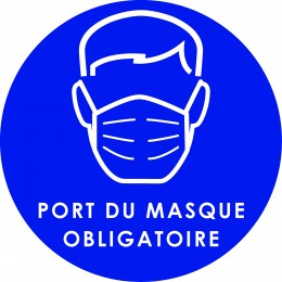 Panneau de signalisation masque